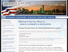 Tablet Screenshot of johnbschwartz.com
